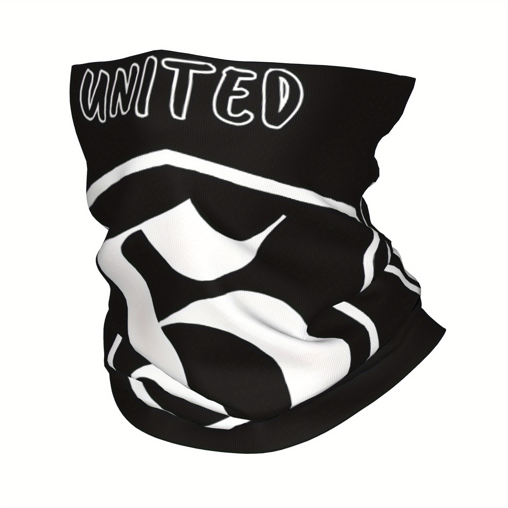 United Ultras Football Fanatic Bandana Neck Gaiter Printed Motorcycle Club Face Scarf Running Unisex Adult Washable