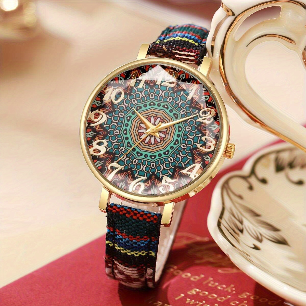 1pc women vintage minimalist wristwatch digital dial number - Temu Mauritius