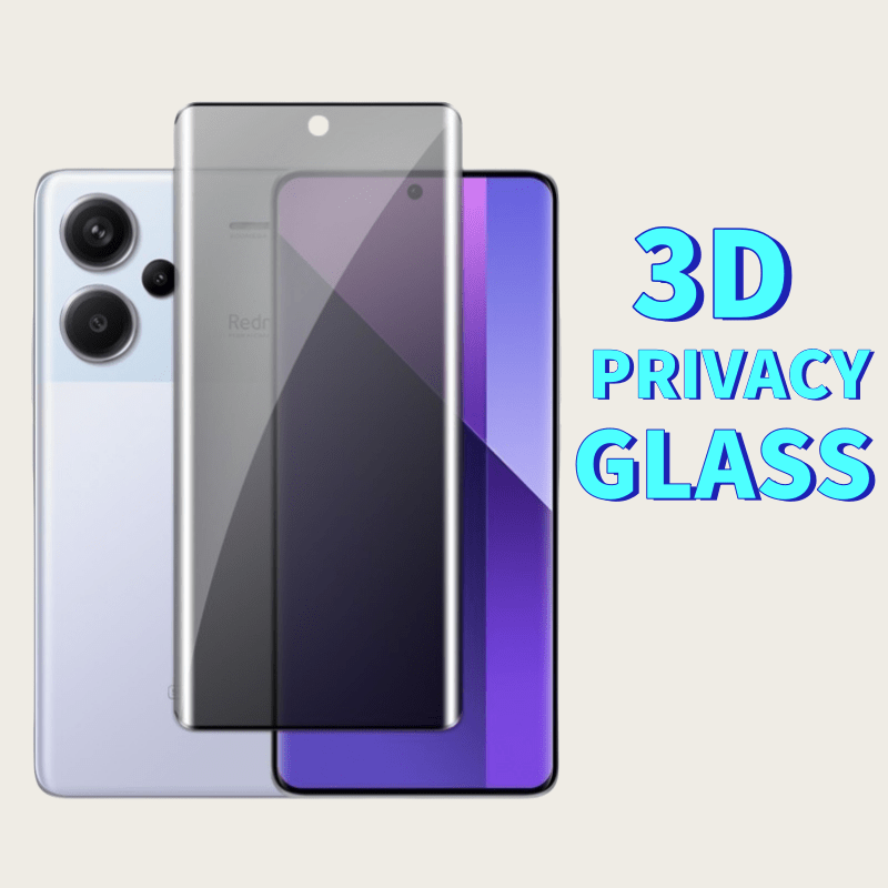3D ukrivljeno kaljeno steklo za zasebnost za Xiaomi Redmi Note 13 Pro Plus Note13 Pro+ 5G 2024 zaščita zaslona proti vohunjenju, kaljeno steklo