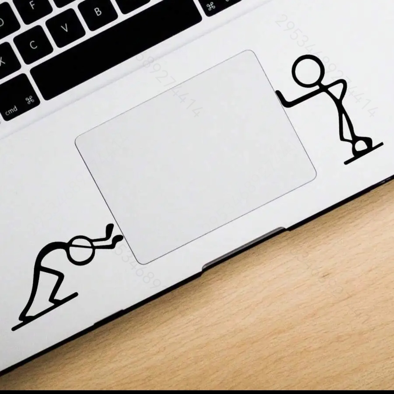 laptop stickers sold on Temu United States