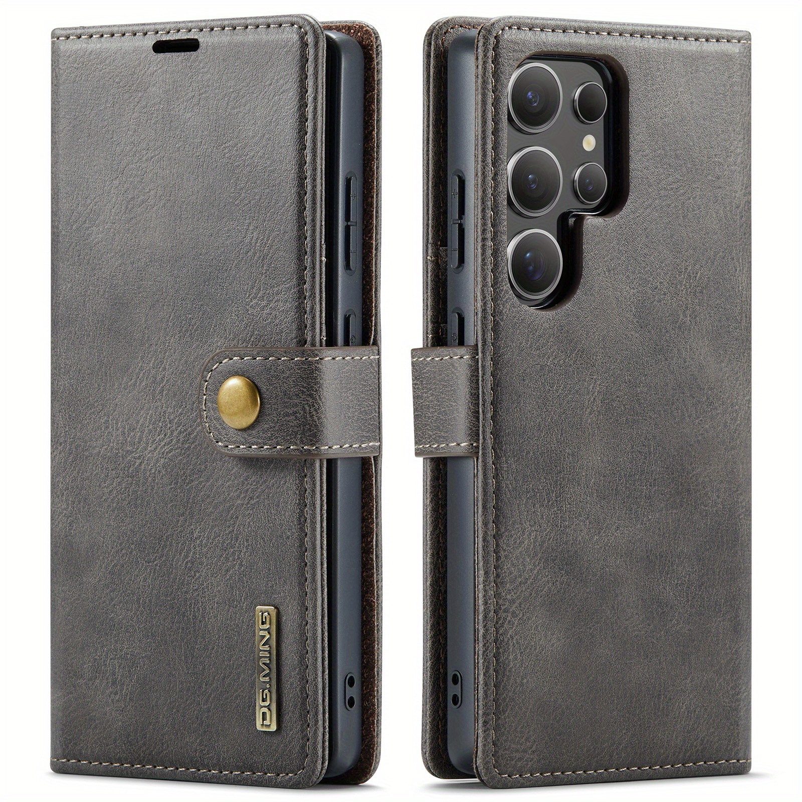 TEMU Phone Case: High-end Business Detachable Convertible Phone Case, Suitable For Galaxy S7/s8/s9/s10/s20/s21/s22/s23/s24/s25