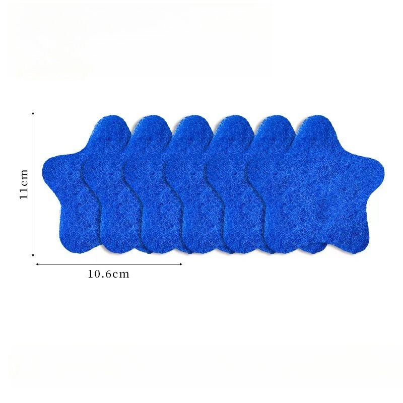 TEMU 6 Reusable Pet Hair Removers, Starfish-shaped Hair Removers, Suitable For Laundry Use. Washing Machine Filter Cleaner, Collects Fibers And Pet Hair From Clothes