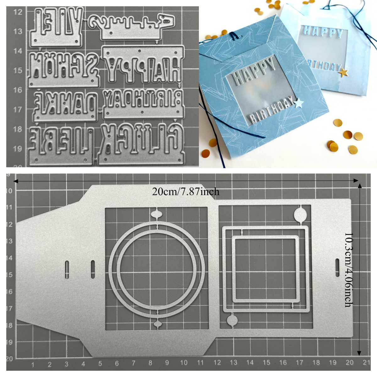 Metal Cutting Dies For Tea Bag Packaging, Suitable For Scrapbooking, Card Making, Stencils, And Embossing Craft Decoration