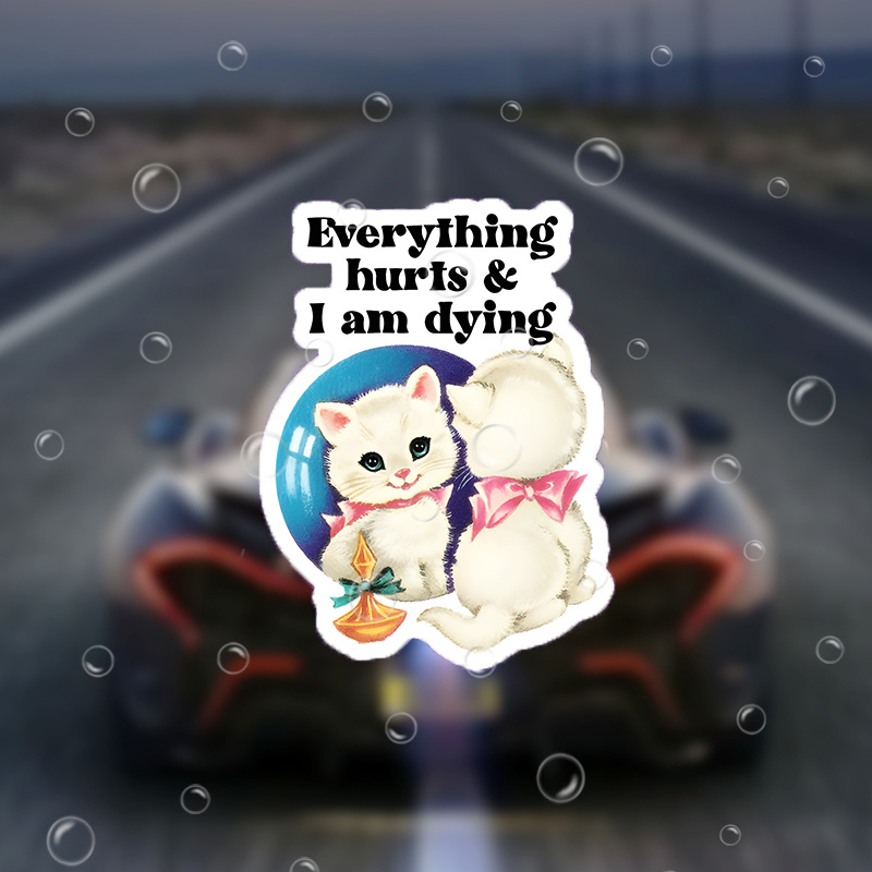 

Dark Humor Sticker, Funny Sticker, Laptop