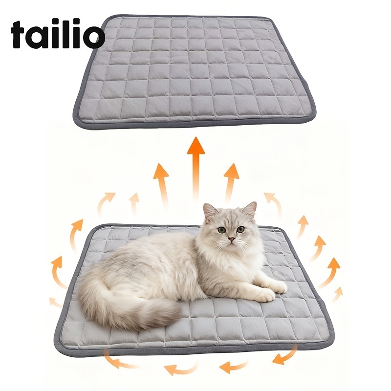 TEMU 1pc Cat Bed Pad - And Washable Pet Mat With Soft Surface For Cats, Bed For/pets, Small/medium/large Dogs Cats And Small Animals, Indoor/outdoor