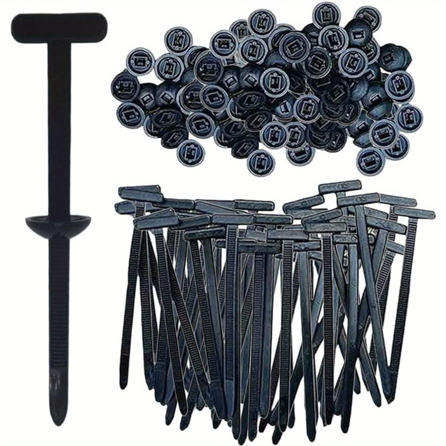 100 20 30 50pcs nylon   tie  s   cable ties multi purpose plastic cable tie   tools for daily car repairs