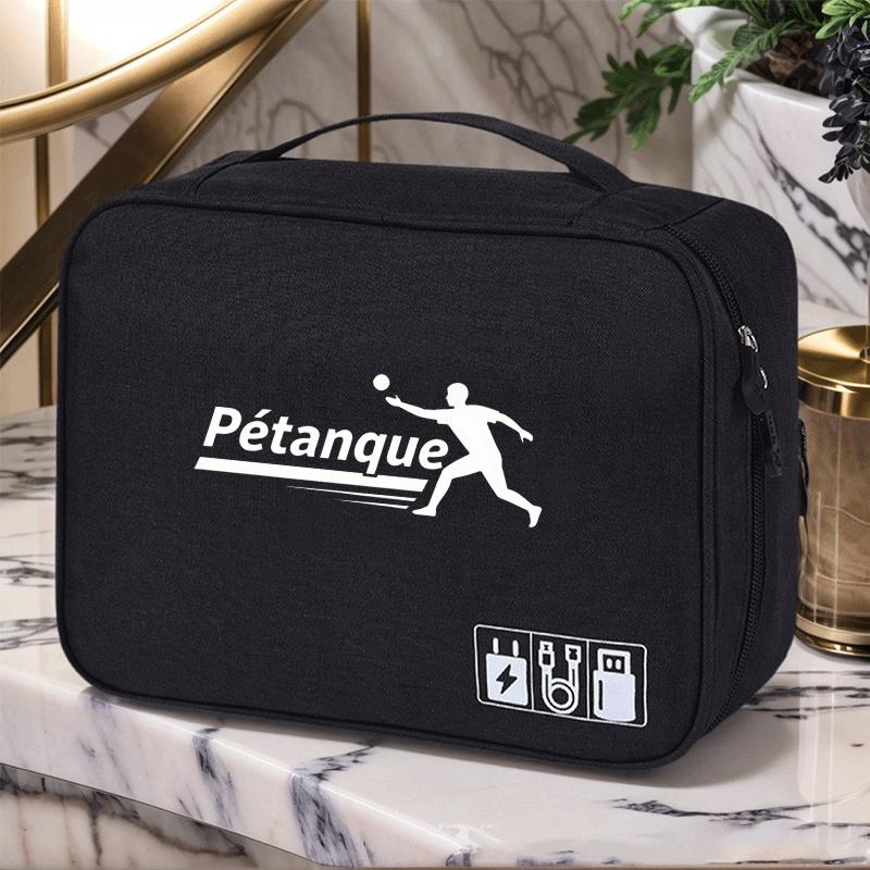 TEMU Sac de rangement grande pour pétanque, sac de rangement multifonctionnel, sac de transport pour articles divers du , unisexe, parfait pour le