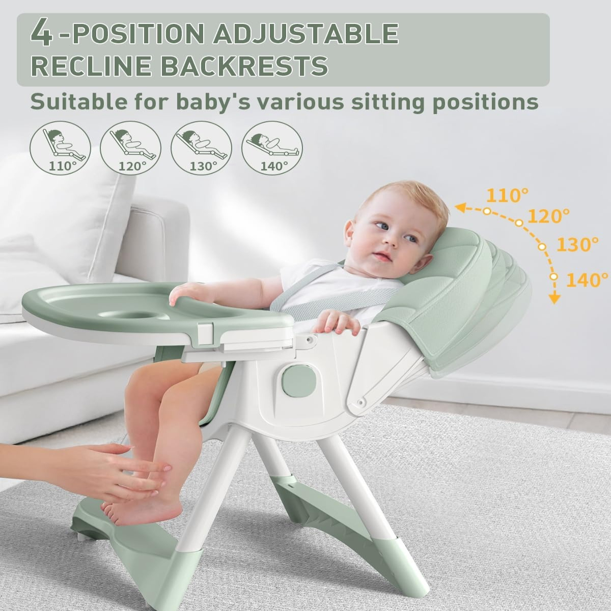 Cochildor Baby High Chair & Booster Seat