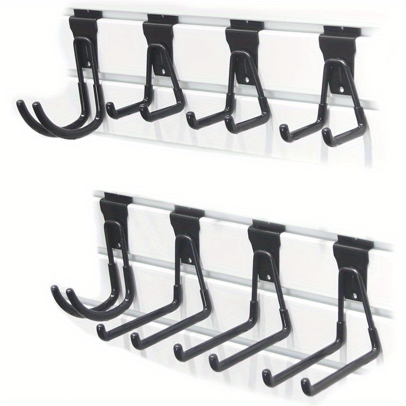 slat wall accessories heavy duty   hooks and hangers multi size   accessories black slat wall hanging hooks 8 pack