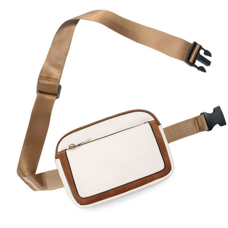 TEMU Waist Bag, Mini Crossbody Bag, Adjustable Shoulder Strap, Lightweight And Portable, Outdoor Sports And Fitness Chest Bag, Casual Daily Bag