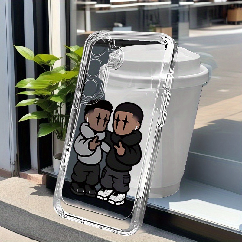 TEMU Custodie per telefono con motivi compatibili con Samsung Galaxy A02, A03S, A04, A05S, A06, A13, A14, A15, A16 5G, A21S, A22, A23, A24, A25, A32,