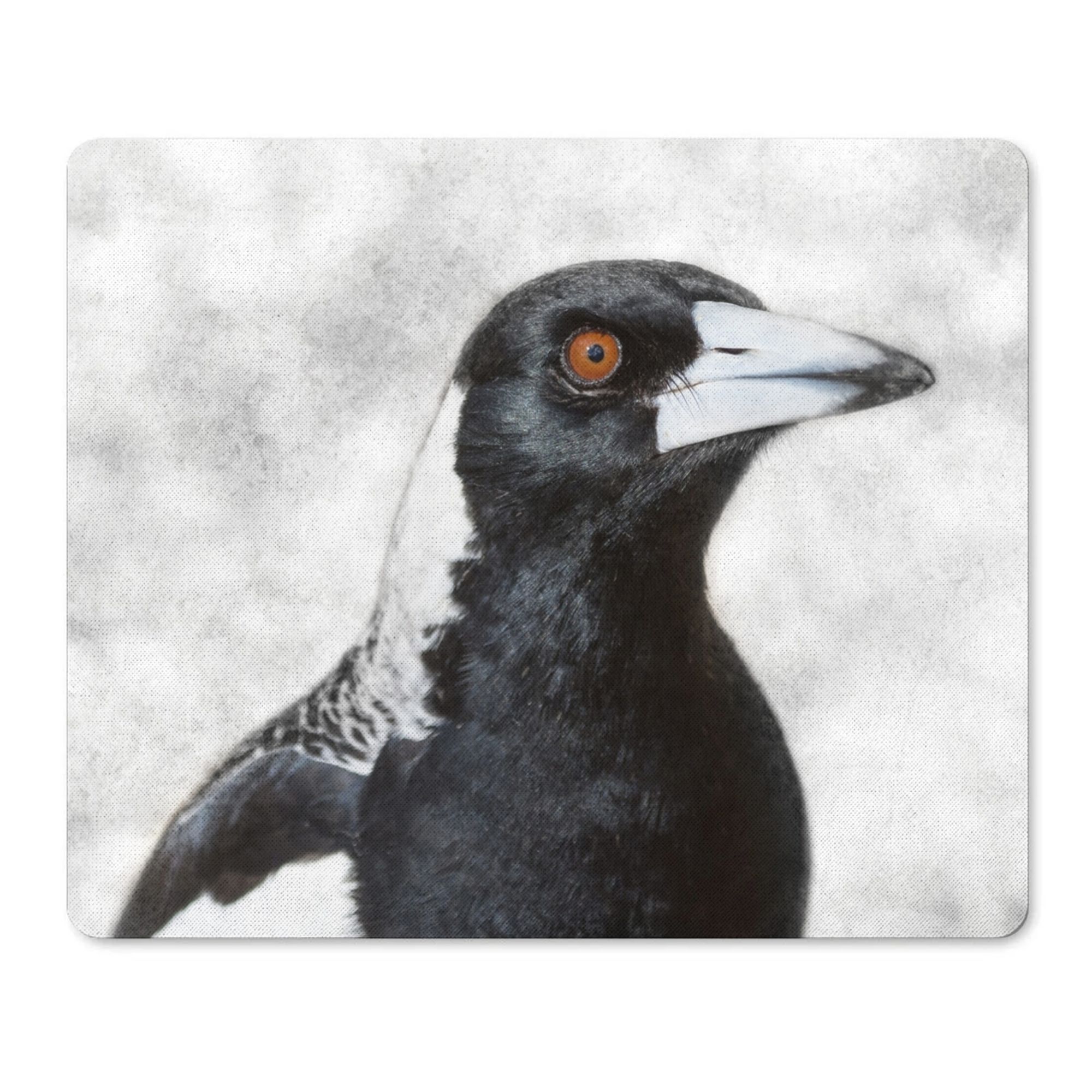 TEMU Mousepad 1pc For Office Desk Home And Everyday Computer Setup Australian Magpie By Christine