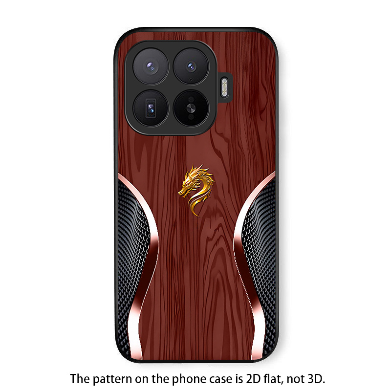 TEMU Phone Case: 2d Flat Phone Case Suitable For Xiaomi 17t/17t Pro/poco F7/poco M7 4g Acrylic Phone Case With Glossy Glass-like Finish, Hard Casing,