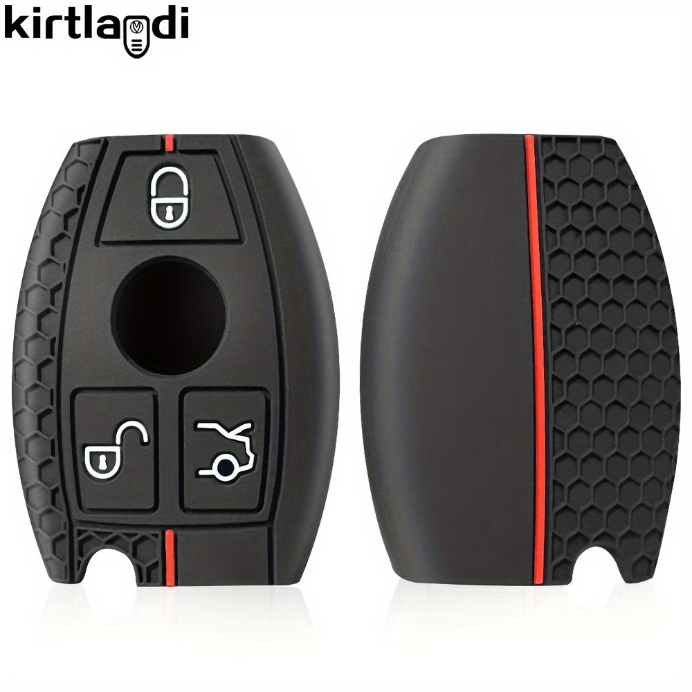 E-shop Für Mercedes-Benz W176 W212 W213 W219 W204 W205 GLE GLK GLC CLA AMG C350 E S Serie Silikon Fernbedienung Autoschlüssel Abdeckung