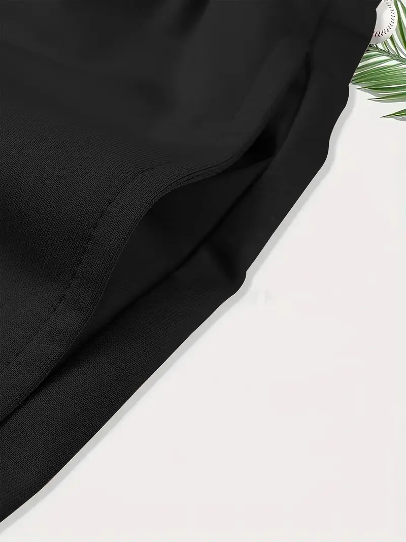 машки летен кежуал т-шерт, сет од два дела со печат од албанија, модерен кежуал кратки ракави тенденциски спортски маица, универзален сет детали 3