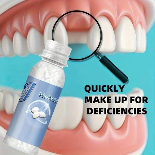 false teeth replacement teeth can fill parts and in suitable for holiday parties temporary parties and gifts easy to quickly install sturdy and realistic made of plastic