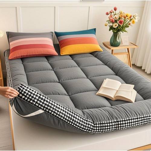 cooling mattress futon mattress floor mattress roll up mattress tatami mat thick folding sleeping pad breathable floor lounger guest bed for camping couch