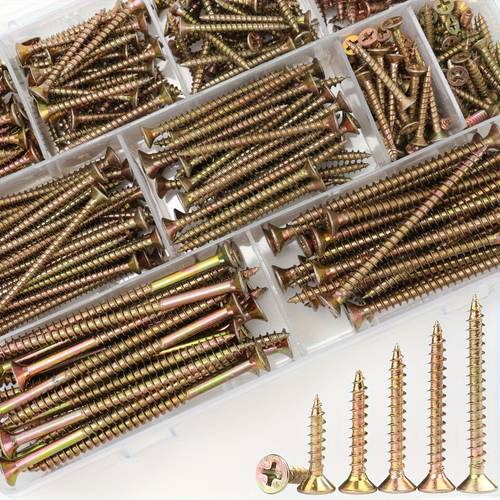 home woodworking self tapping screws phillips countersunk plated screws universal for furniture wood boards wall panels