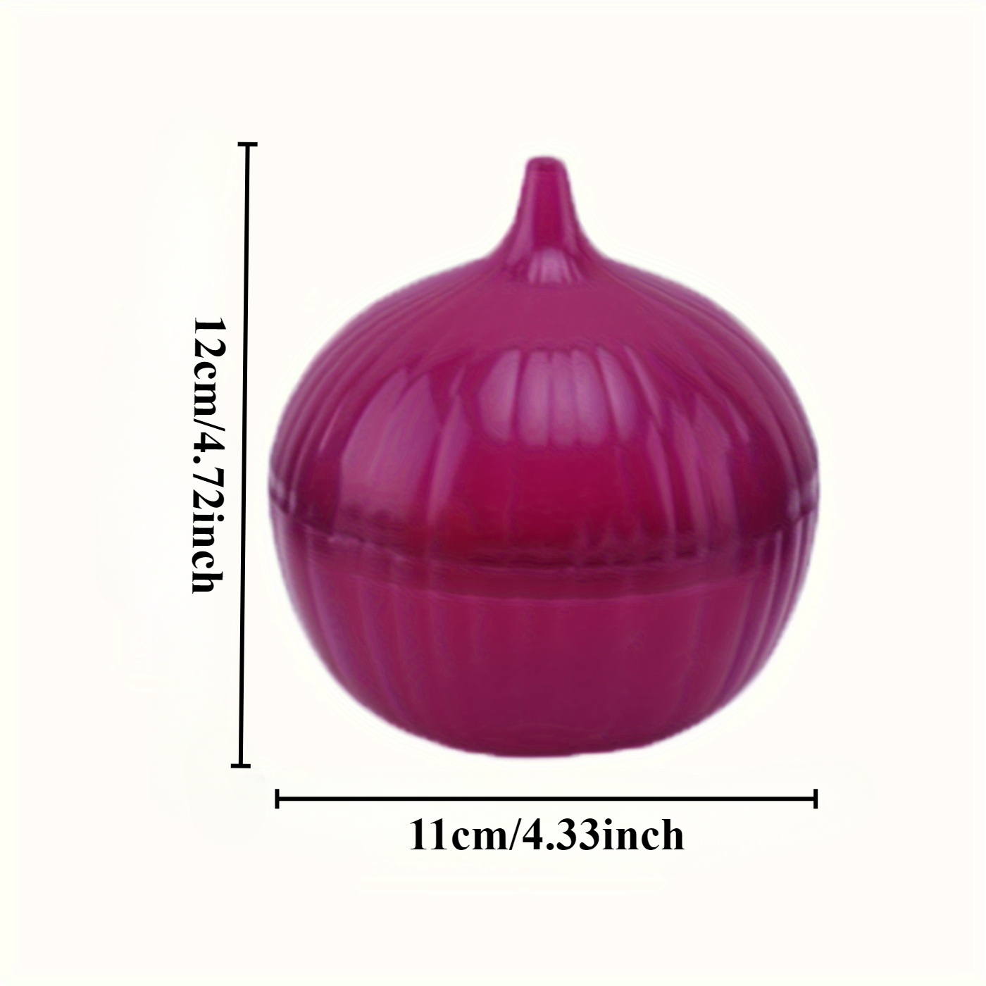 2-Piece Set Lemon & Onion Multipurpose Plastic Storage Containers