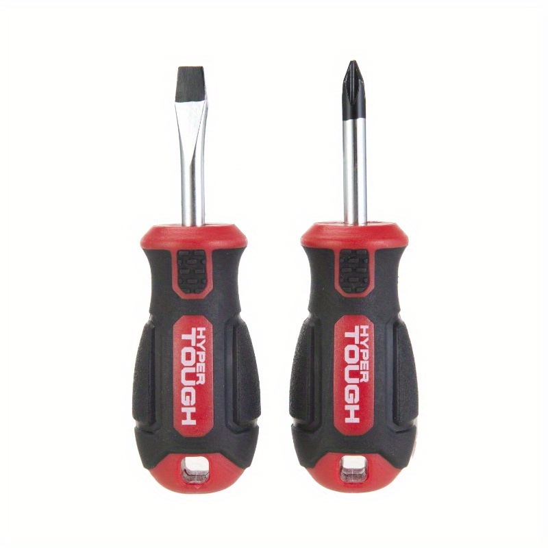 2pcs stubby screwdriver set 4 inch non electric manual hand tool with ergonomic handle durable metal construction for tight spaces screwdriver set for diy projects screwdriver set for tight spaces screwdriver set for tight spaces Product details 2