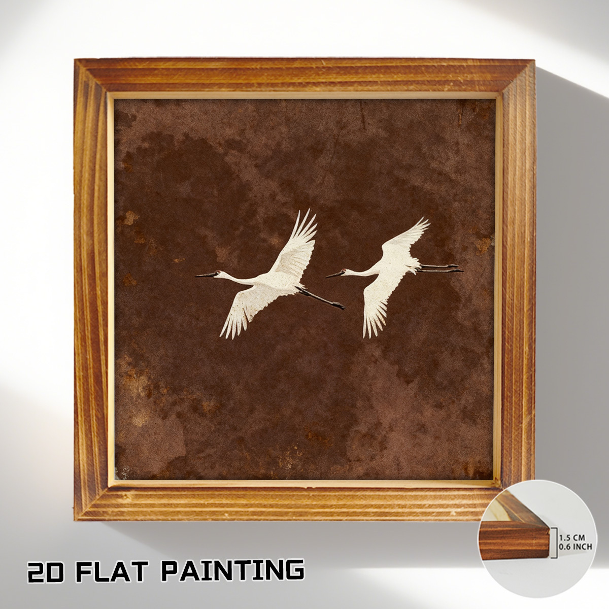TEMU 1pc Decorative Painting, Canvas Art, Hanging Ornament, Wall Art, Decoration, 20cm/8in, Gift, Decorative Painting, Picture, Wall Decor, Framed,