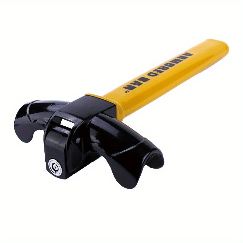 Car Steering Wheel Lock With , Core, T-shaped Lock, Vehicle Anti-theft Lock, Automotive Accessories.