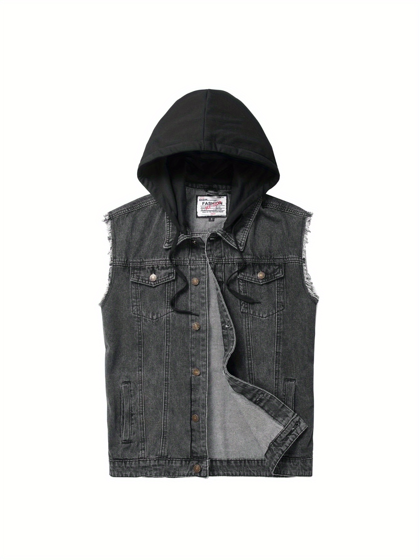 Denim Jacket Men 2018 Men's Summer Denim Vest Men Jean Sleeveless