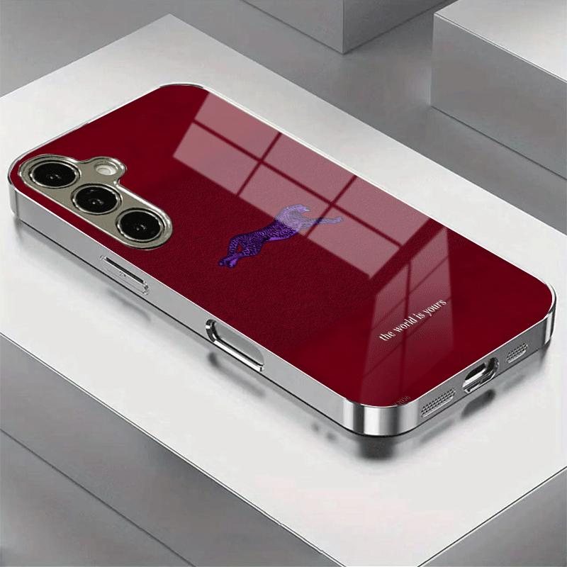 TEMU S25 Plus 24 Pro 23 Uitra And Note 20 A55 A56 A16 And More Models Designed With Soft Electroplated Frame, Shockproof And Drop Protection, Durable