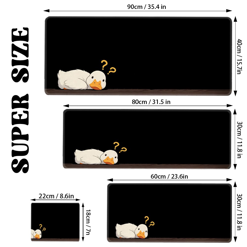 TEMU Pad Desk Mat Computer Mat 2d Flat Xxl Xl L Large Gaming Mouse Pad, Desktop Decor Desk Pad, Cute Men Women Office Supplies And Accessories, Mouse