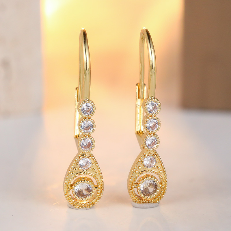 Women's Luxurious Drop Earrings for Daily Commuting