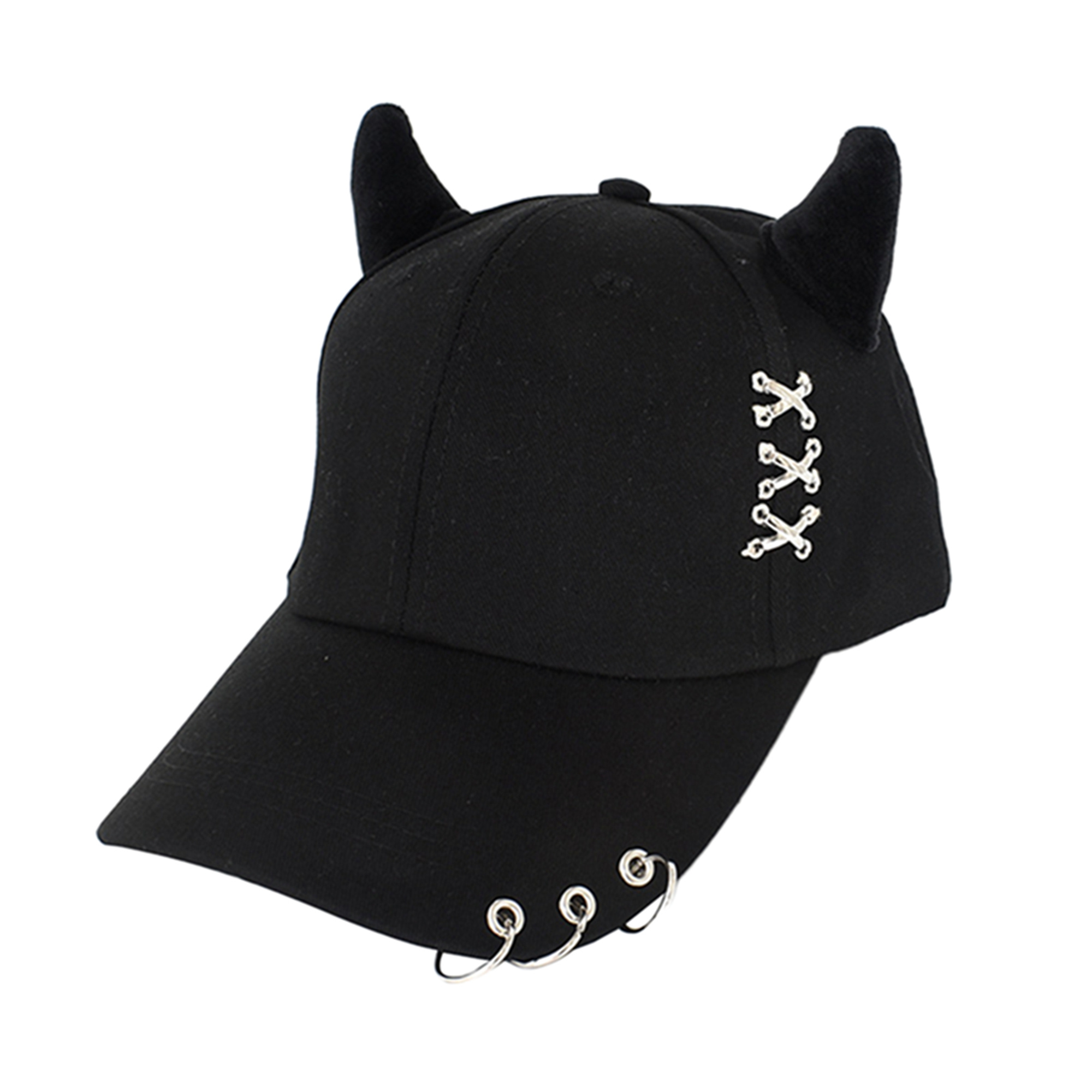キャップ NOT4NERD Devil Girl Ball Cap Black CP021BK 楽天市場】デビル（柄ワンポイント）（帽子｜バッグ・小物