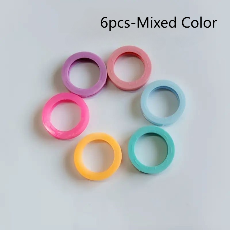 TEMU 4/6 piezas Regalo para Ella/Él Tapas de llave elásticas de silicona, Protectores de llave adaptables, Cubiertas de etiquetas de llave, Reconoce