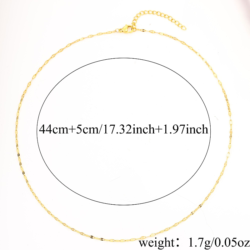 Women's 18K Plated Double-Layer Heart Pendant Necklace