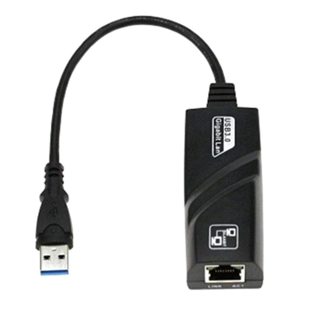 TEMU Usb 3.0 To 1000 Mbps Gigabit Ethernet Lan Cable For Pc Laptop Rj45 Ethernet Lan Network Adapter