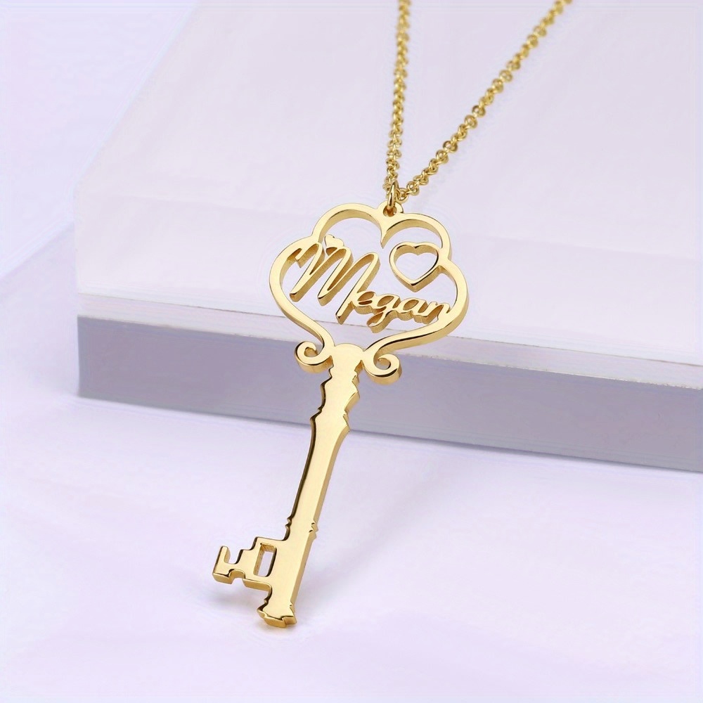 personalized stainless   pendant necklace with name engraving - elegant & cute, ideal for  , christmas gift, suitable for  ,   birthday, mother s day, for mom, sister, wife, lover, girlfriend details 1