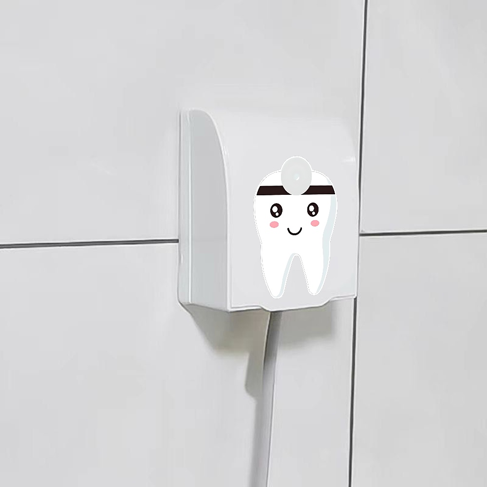 Cute Tooth Electric Socket Cover, Cartoon Tooth-Shaped Protector