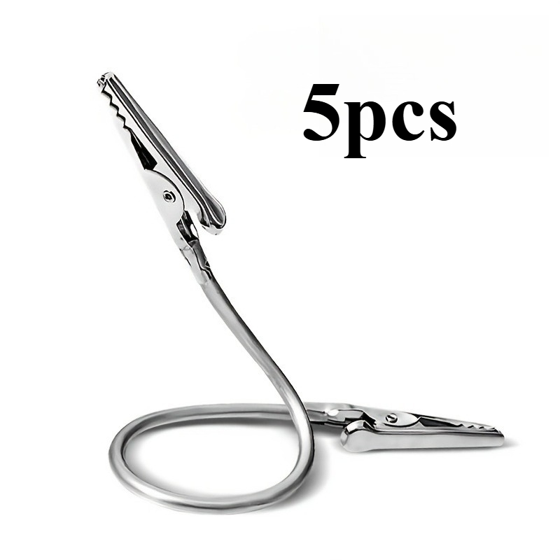 TEMU Porta Nuovo Stile 2026, Tubo Flessibile Universale, Arbitraria a 360簞, Altezza e Regolabili; Design con Clip a Coccodrillo, Clip per Stoccaggio