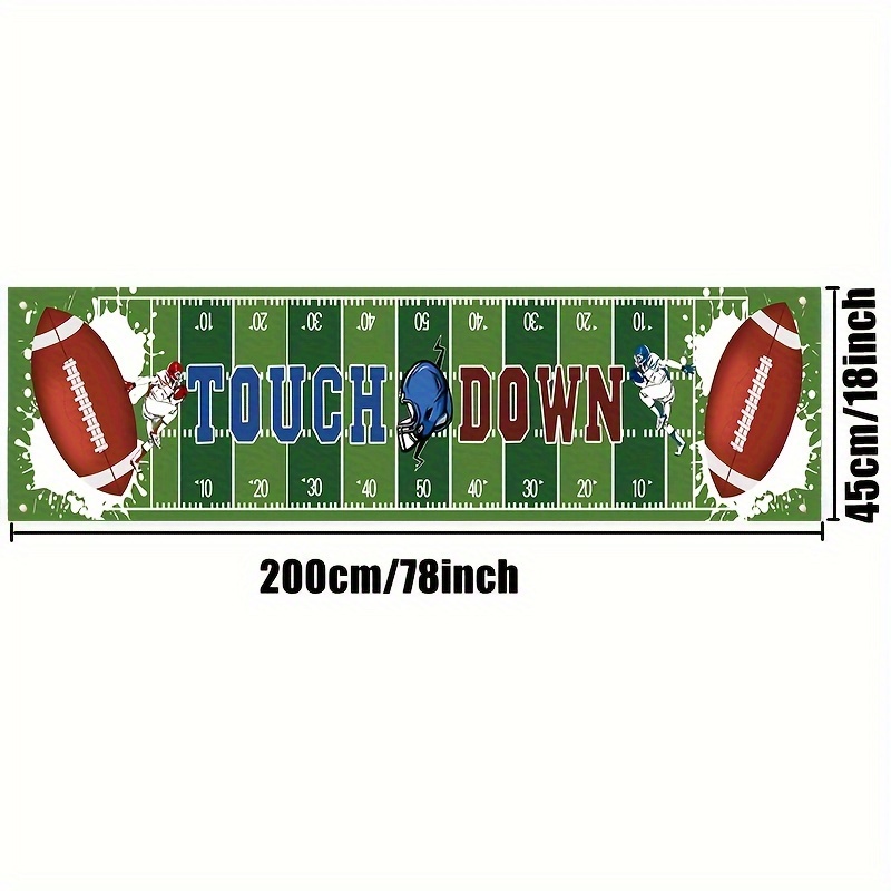 TEMU 2d Flat, 2d Flat Banner, 1pc, Yard Sign Banner- Material, Suitable For Party Decorations Such As Birthdays, Anniversaries, Confirmations, And