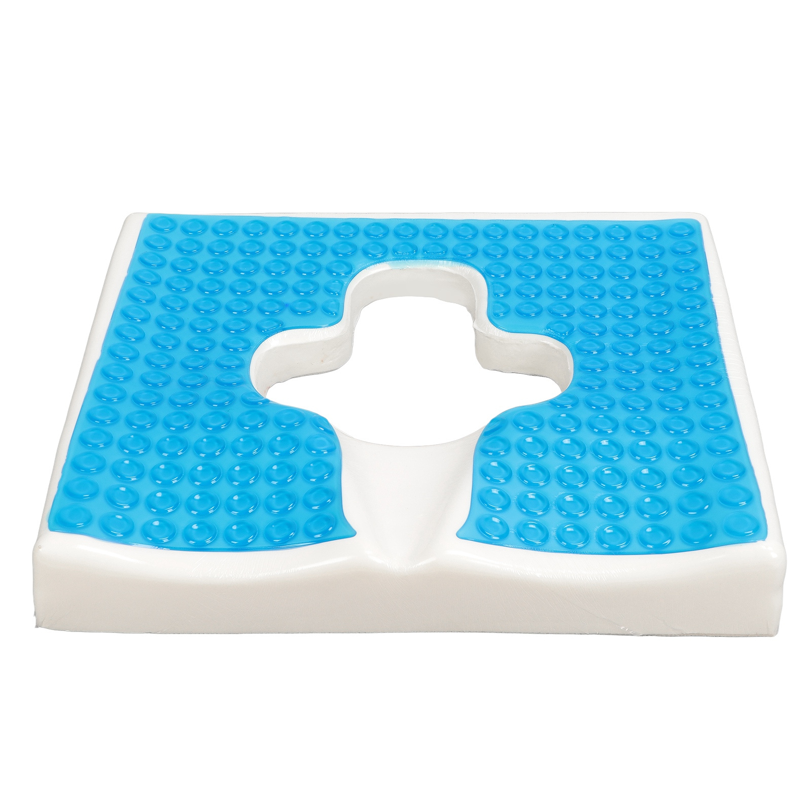 Breathable Fiber Tailbone Pad, T-shaped Opening Triangular Slope Design Cushion Pad