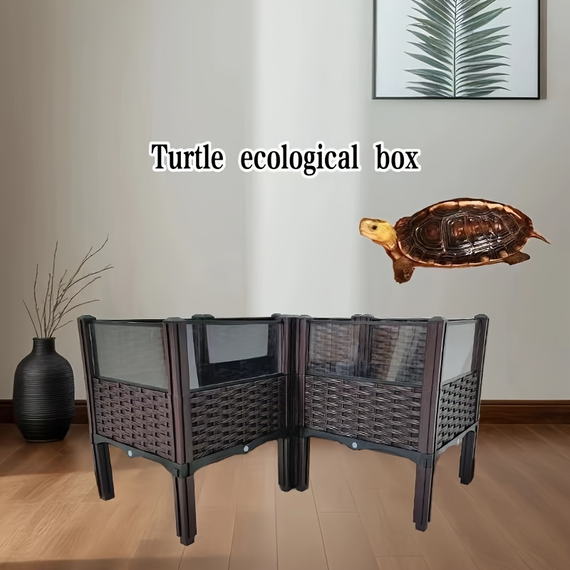 Terrario Rettili 30x20x15 Cm In Acrilico Con Igrometro - Teca Per Piccoli Animali E Insetti - Foto 5