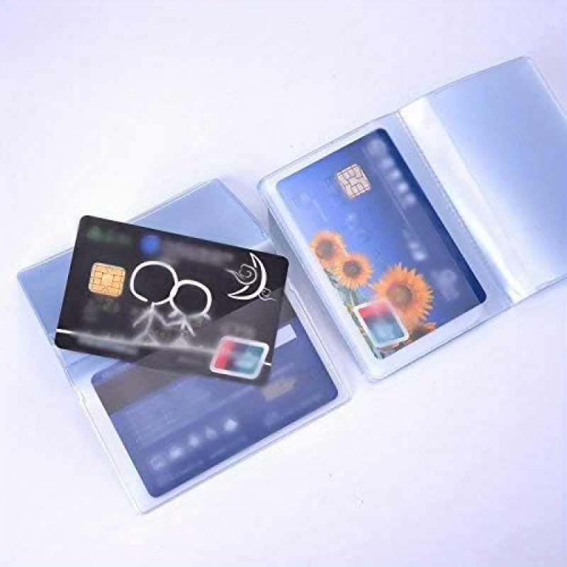 clear credit card sleeves for wallets Amazon.com: XiuGlimpse Set of 2 Clear Credit Card Holder Wallet Insert with  10 Protective Sleeves,Plastic Card Wallet Inserts for Medicare Social  Security ID Photoy,Compatible with Bifold Wallets for Men & Women : main image 0