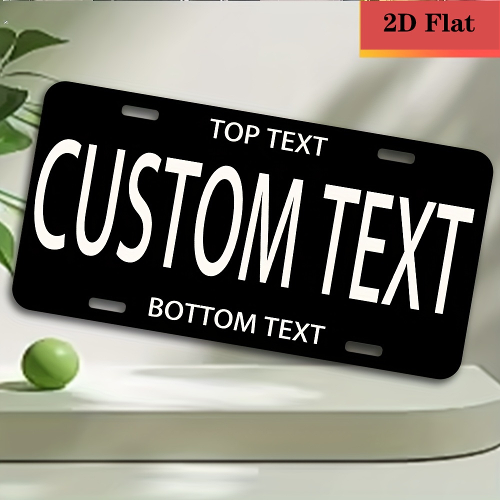 TEMU 2d Flat, Custom Metal Sheet - 6x12 Inch Wall-mounted Home Decor, Art , Frameless, , For Decorative Purposes Only., 2d Flat