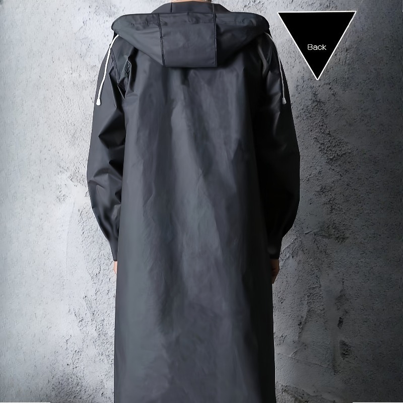 TEMU Lack Of Fashion In Adult Long Raincoats For Women And Men, Suitable For Outdoor Activities Like Hiking, Travel, Fishing, And Climbing, With A