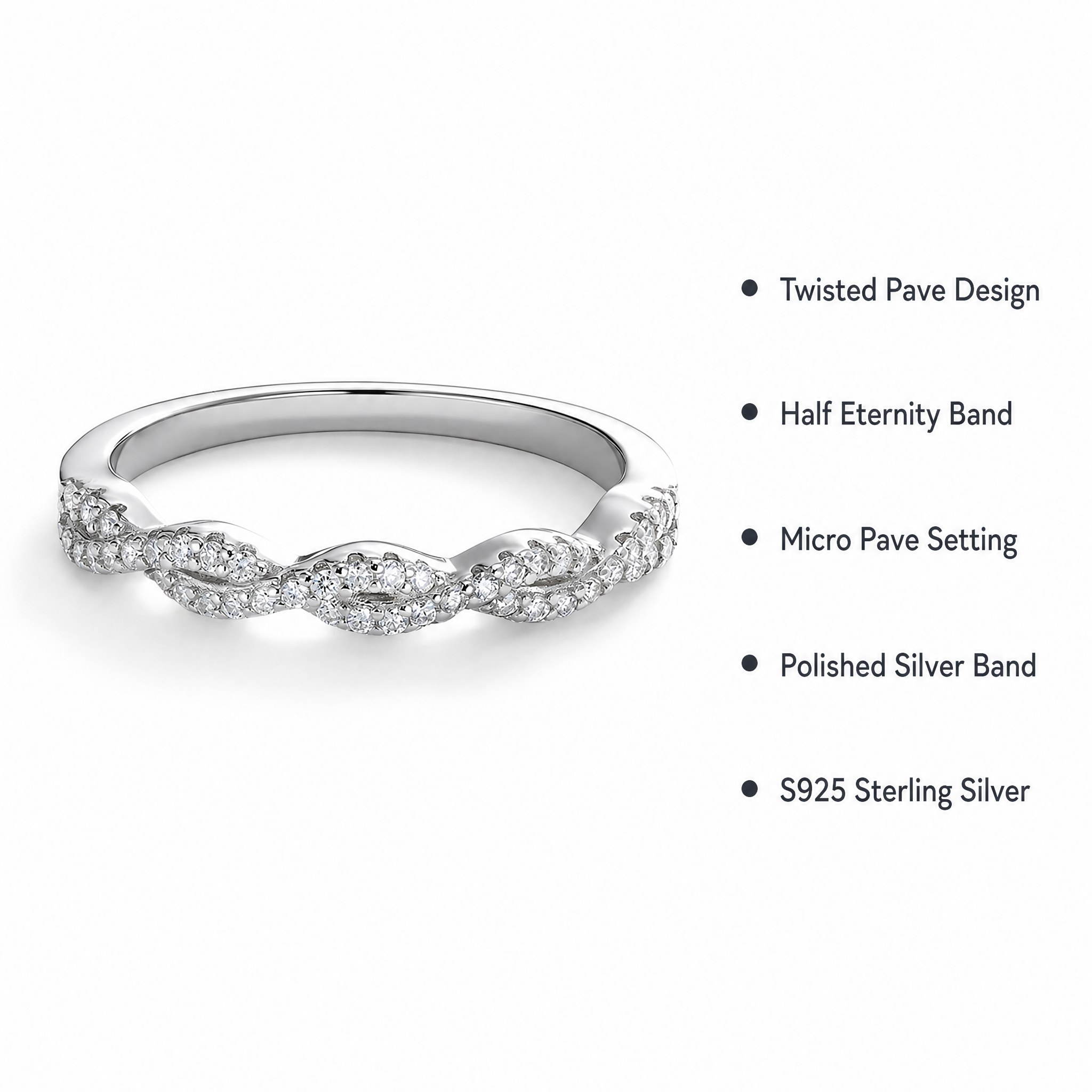 Men's Bling Moissanite Hip Hop Ring, Sparkly Statement Accessory
