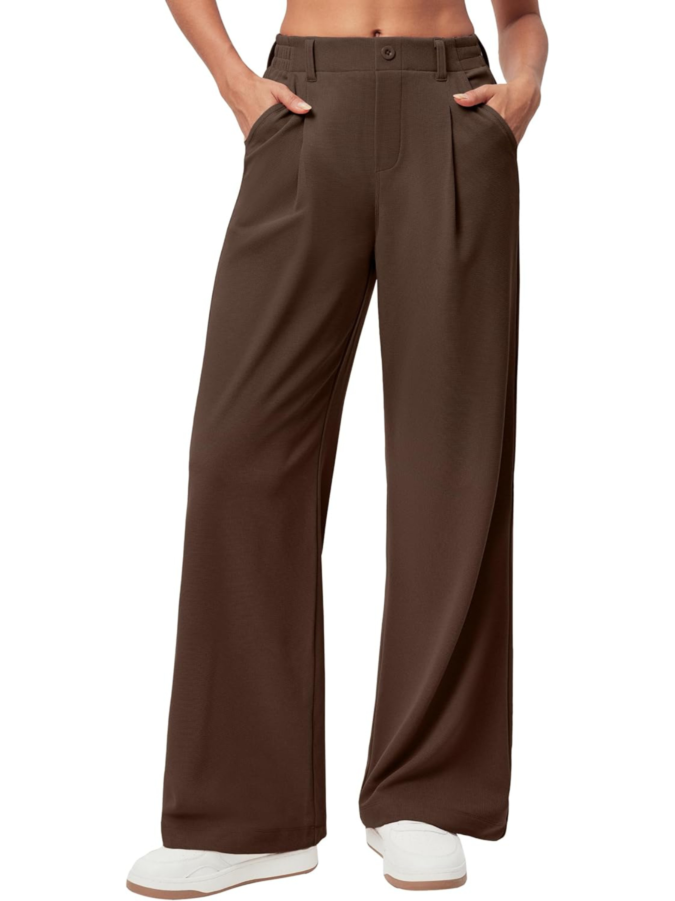 SCACTO Wide Leg Pants Woman Stretchy Work Dress Pants Women Trendy 2026  Business Casual Outfits * Fit Slacks Trousers