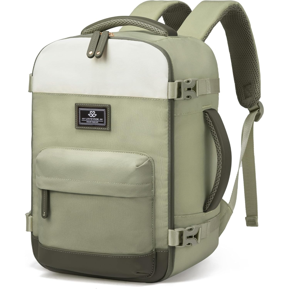 TEMU LOVEVOOK Bolsas de Cabina 40X30X20 Asiento, Mochila de Viaje Tamaño Cabina Equipaje de , Bolso de Viaje Pequeño para Laptop de Mujer 20L para