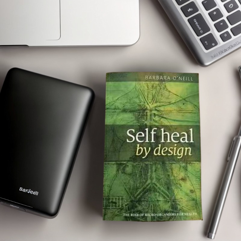 [Self-Healing Book] Undated Daily Planner Self-Healing By Design - The Role of Micro-Organisms for Health, Barbara O'Neill | Educational Book | Paper Cover | Health, Health Promotion
