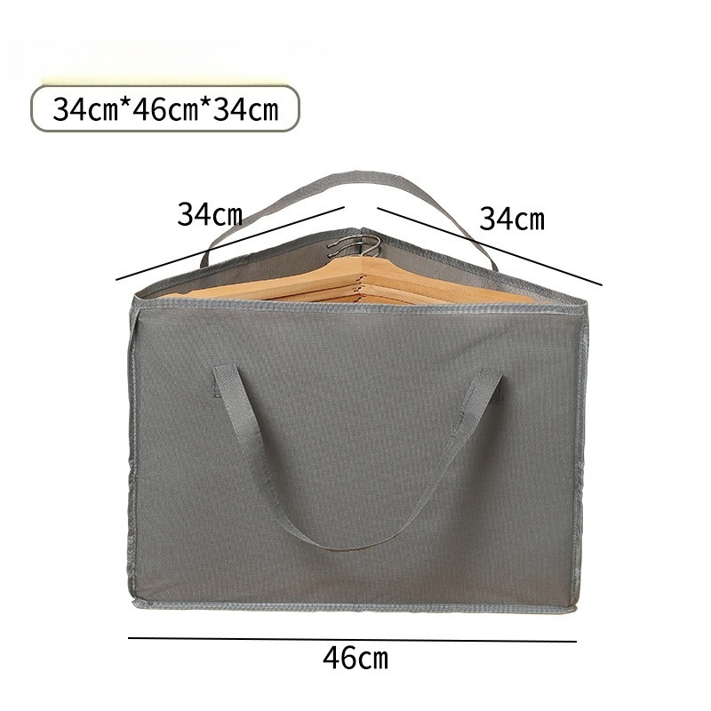 TEMU 1pc Hangers Storage Bag Featuring A Triangular Design, Made Of Non-woven Fabric With A Supportive Base Pad, Durable And Sturdy, Suitable For