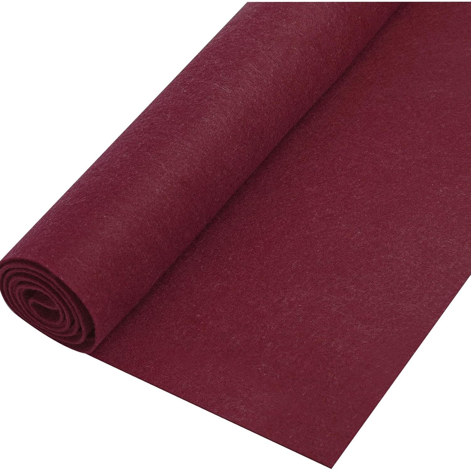 TEMU 9 Colors Available | 1.4mm Thick Large Size Felt Fabric 36" X 72" (90 X 180 Cm), Soft Durable Felt Sheet For Arts Crafts Sewing Projects