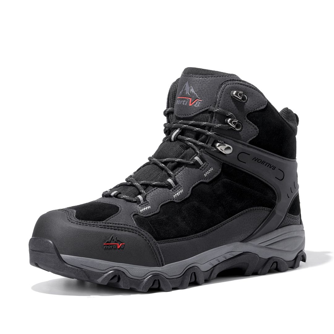 Nortiv8 Men's Trekking & Hiking Boots | Outdoor Backpacking Shoes For Medium & Mountain Walking